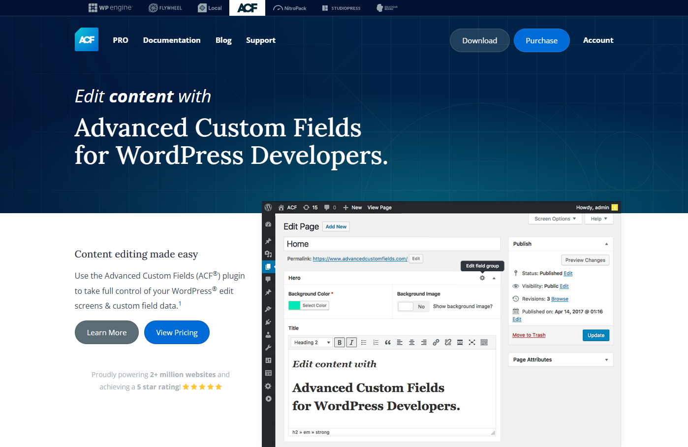 Advanced Custom Fields Advanced Custom Fields