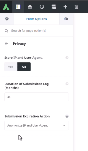 Avada’s  Form Options