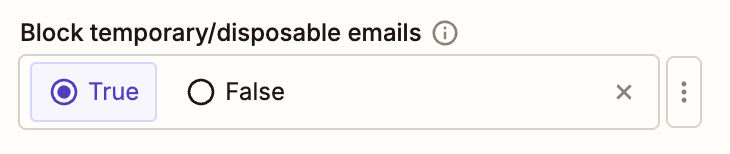 Block Temporary/Disposable Emails