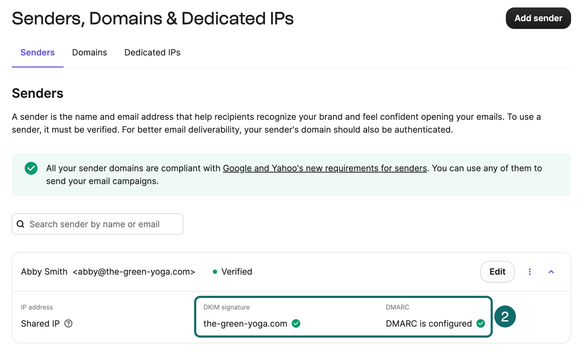 Authenticate Your Sending Domain Authenticate Your Sending Domain