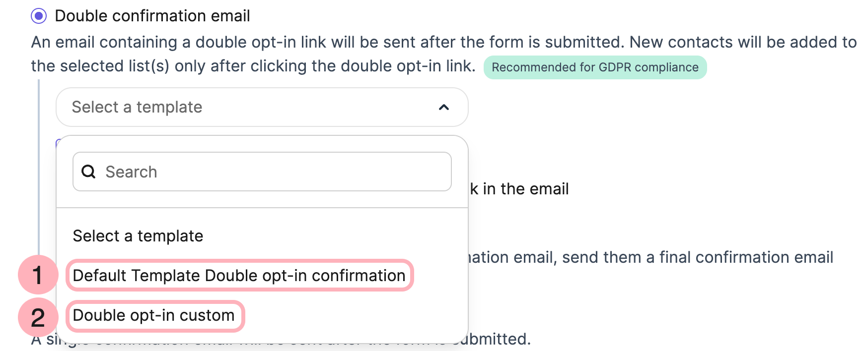 Enable Double Opt-In Enable Double Opt-In
