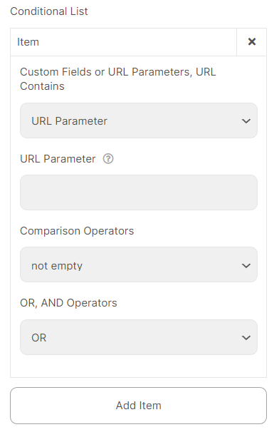 URL Parameter Visibility URL Parameter Visibility