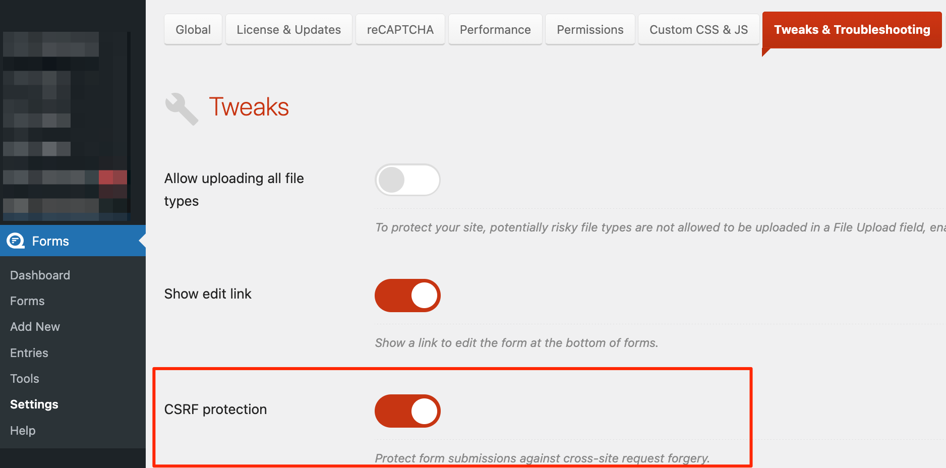 QuForm CSRF Protection QuForm CSRF Protection