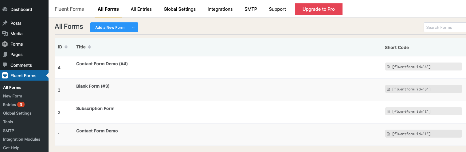 OOPSpam Anti-Spam WordPress Plugin supports Fluent Forms