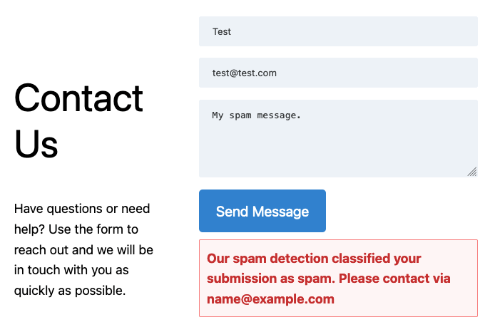 OOPSpam detected spam on Gravity Forms