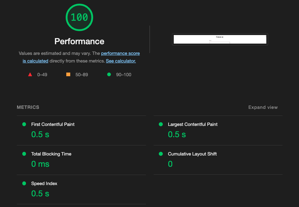 Website performance without hCaptcha