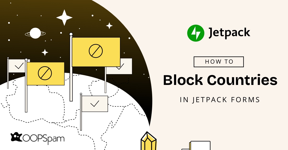 How to block countries in Jetpack Forms? | OOPSpam Blog