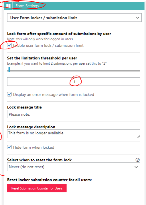 Method 1: Use the Super Forms User Form Locker