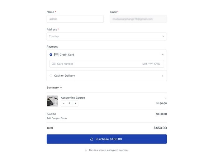 SureCart checkout forms