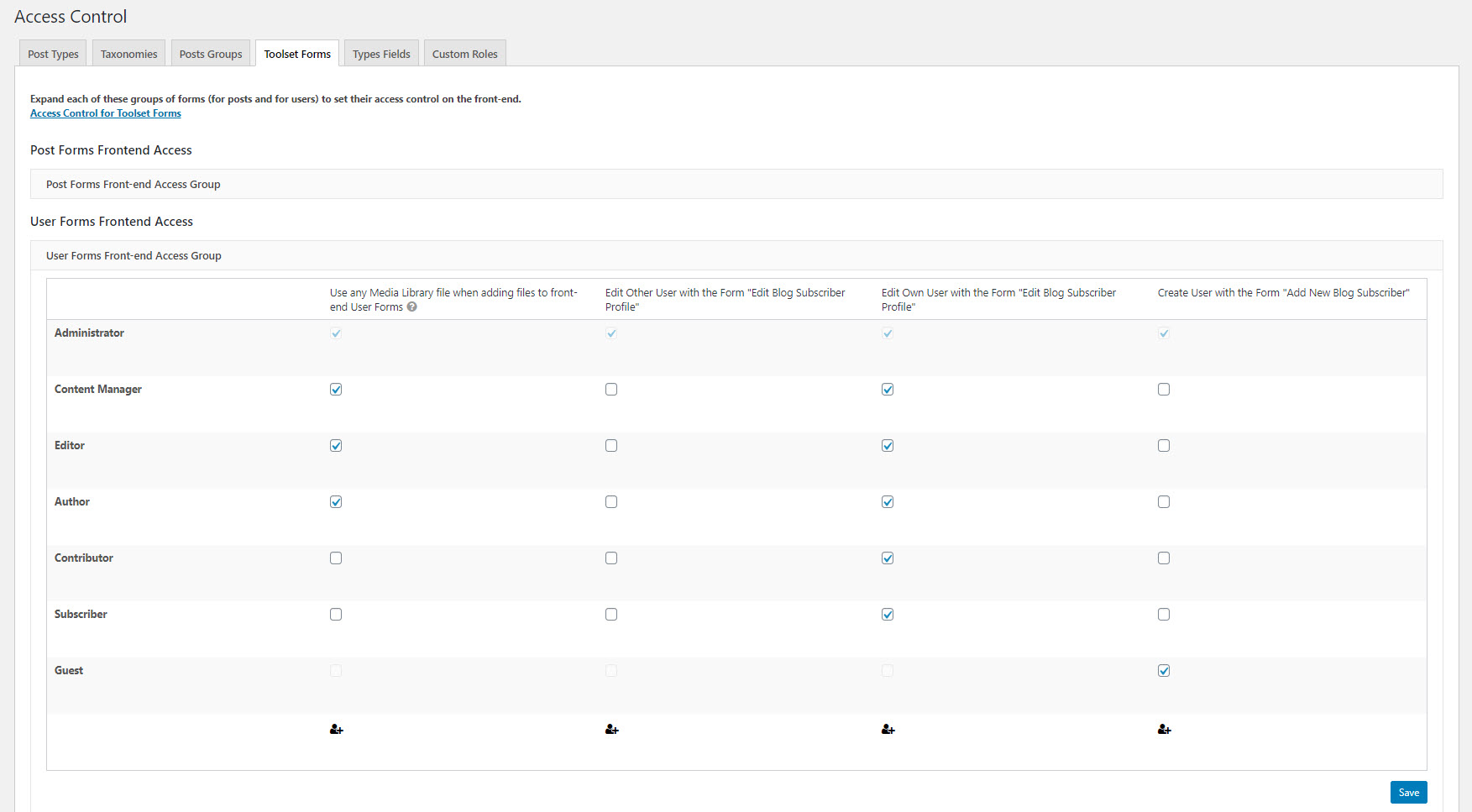 Toolset Forms Control Who Can Submit Forms Toolset Forms Control Who Can Submit Forms