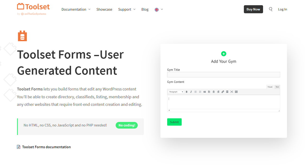 Toolset Forms
