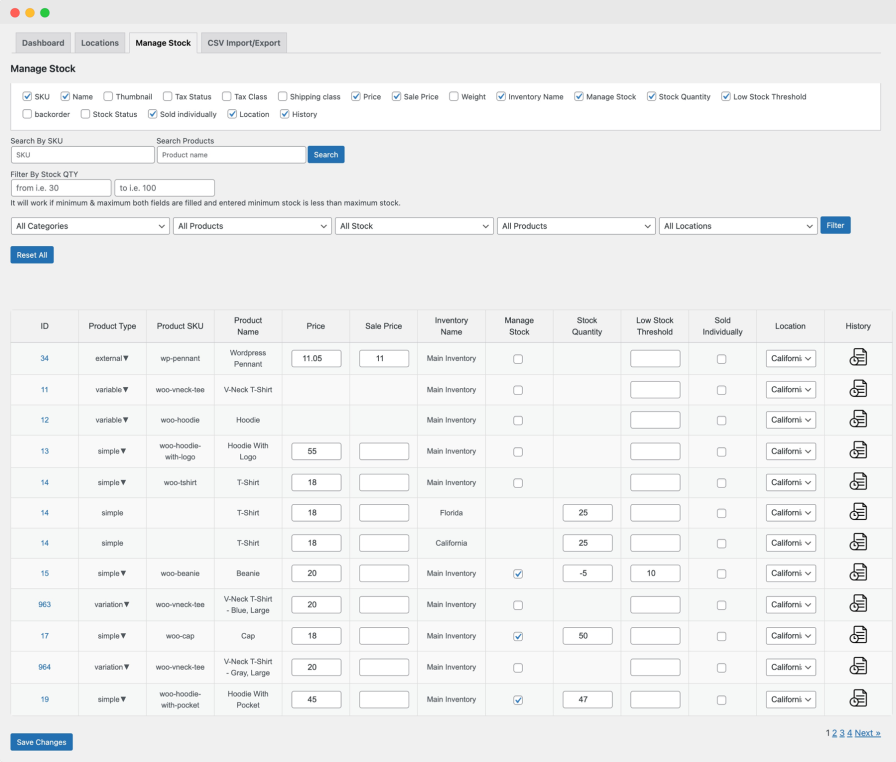 WooCommerce Inventory and Order Management